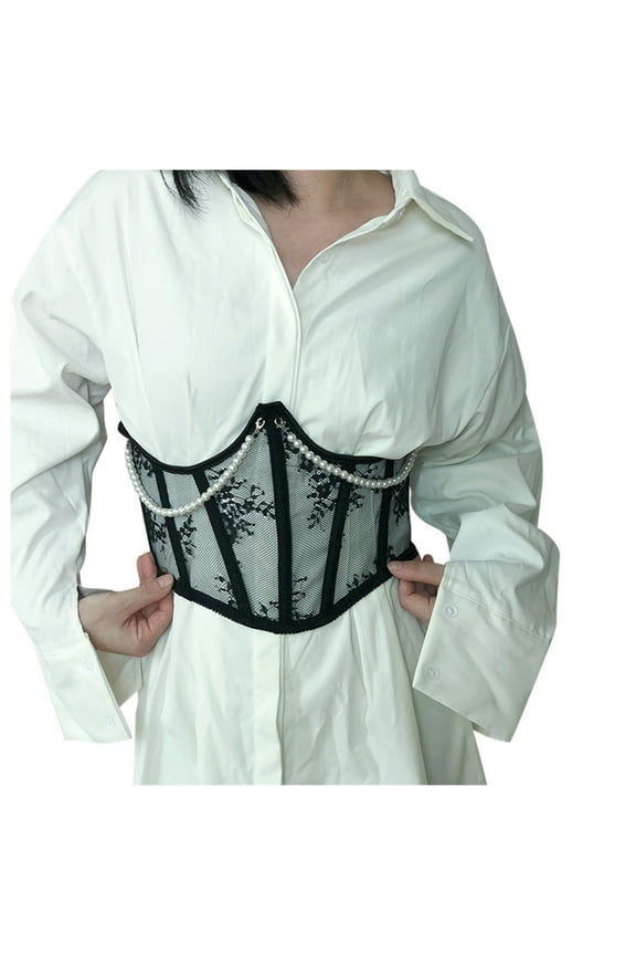 Lace Underbust Corset Control Shapewear for Women Designed to Enhance and Provide Firm Support