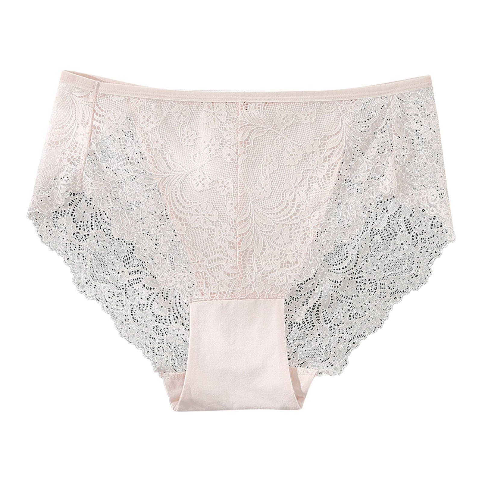 High Waisted Lace Underwear For Women – Cheeky Briefs, Tummy Control, Seamless & Comfortable Multipack