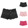 thumbnail image 1 of Lace Underwear for Women Mid Rise Lifting Breathable Boyshorts Panties, 1 of 3
