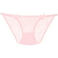 thumbnail image 1 of Lace Underwear for Women No Show Invisible Thongs Low Rise G-String Thongs, 1 of 5