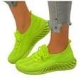 thumbnail image 1 of Lace Up Mesh Walking Shoes for Women Lightweight Non Slip Wide Width Athletic Casual Workout Sneakers, 1 of 6
