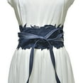 thumbnail image 1 of Lace Up Waist Belt Leather Corset Belt Tie Wrap Bowknot Waistband For Women, 1 of 3
