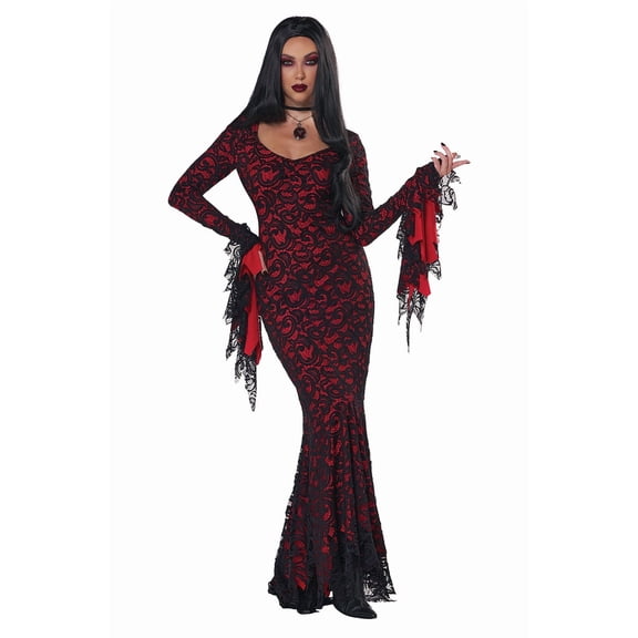 California Costumes Adult Lace Vampire Dress Extra Small Female