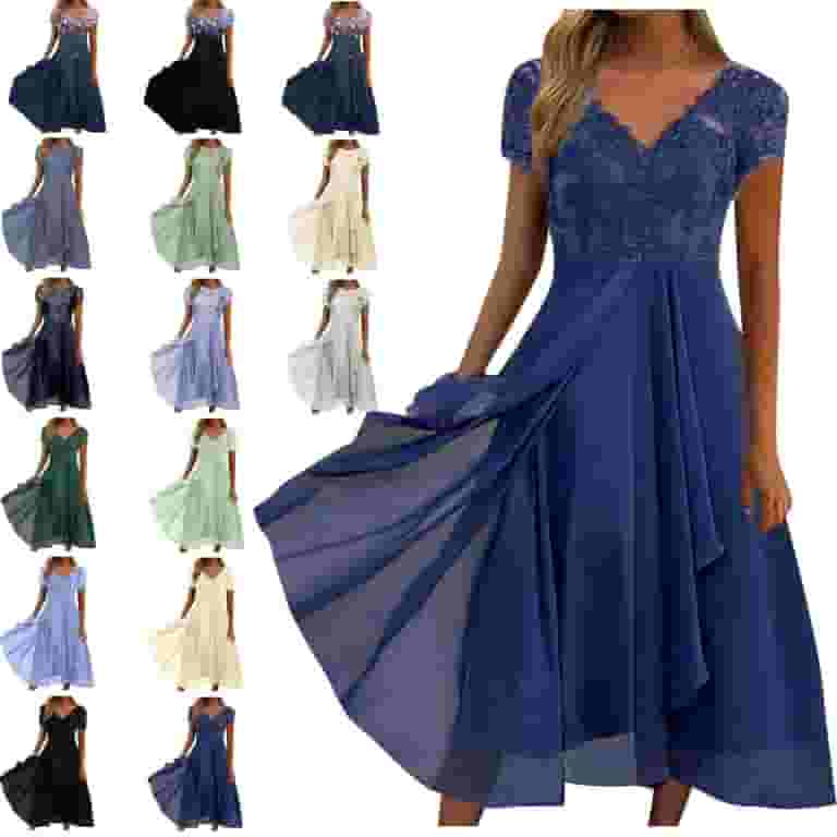 Elegant Floral Asymmetrical O Neck Irregular Dress Dresses Elegant Floral Asymmetrical O Neck Irregular Dress Dresses