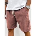 thumbnail image 1 of Lace-up Corduroy Men's Shorts Casual Pants, 1 of 2