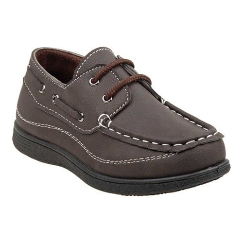Lace up Toddler Boys Boat Shoes - Walmart.com