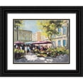 thumbnail image 1 of Laceur, Nicole 18x15 Black Ornate Wood Framed with Double Matting Museum Art Print Titled - Market time, 1 of 4