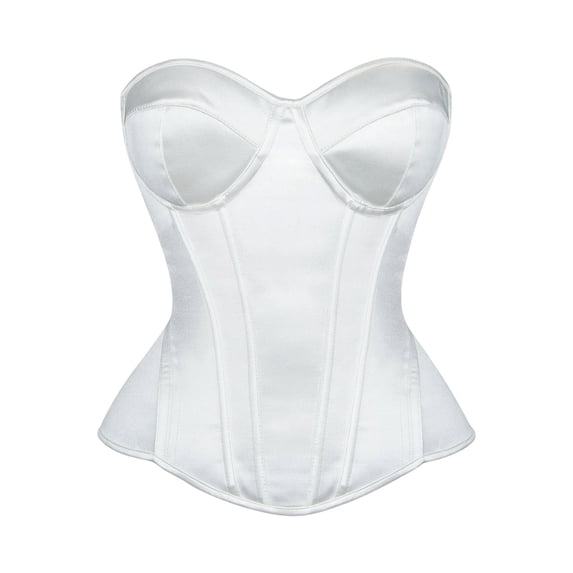 Lacework Corset Top for Women Sexy Textured Sheer Floral Lace Bustier Going Out Lace-up Corset Overbust Top