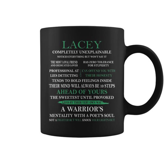 Lacey Name Gift Lacey Completely Unexplainable Coffee Mugs