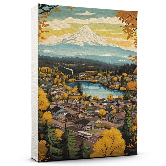 Lacey Travel Canvas, Washington Canvas Print,Lacey Canvas Wall Art,Washington Travel Wall Art, Travel Print, Travel Gift -103AZ718