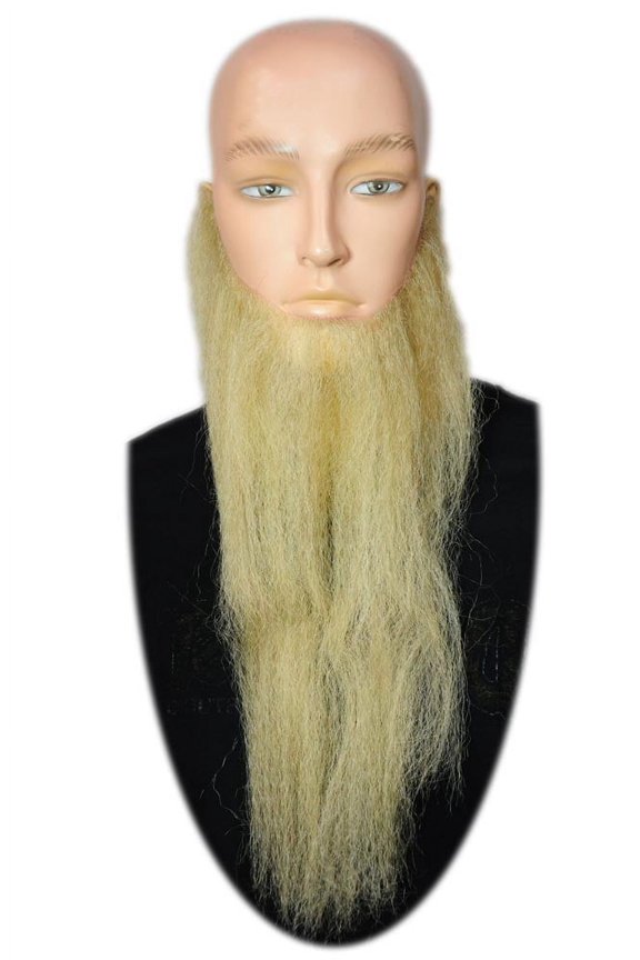 Beard F Face 16In Blend Black - Dark Brown 90% Gray