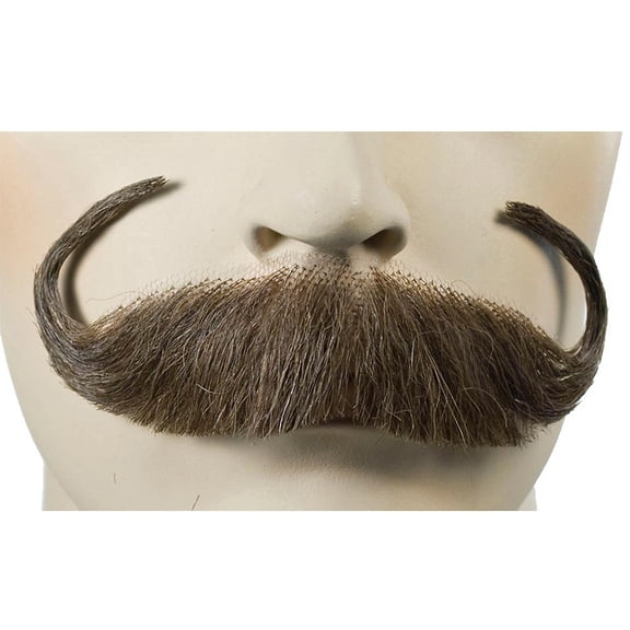 Lacey Wigs - Handlebar Mustache - Human Hair -