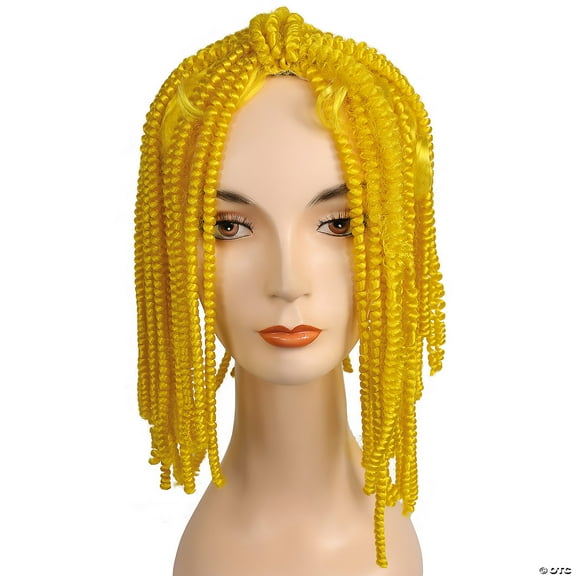 Lacey Wigs LW233YW Spring Curl Bargain Wig, Yellow