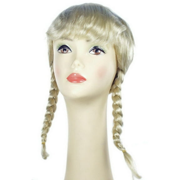 Lacey Wigs LW266 Dutch Girl Bargain Wig-Champagne Blonde