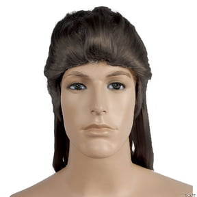 Lacey Wigs LW279DBN Elvi Long Mullet Wig, Dark Brown