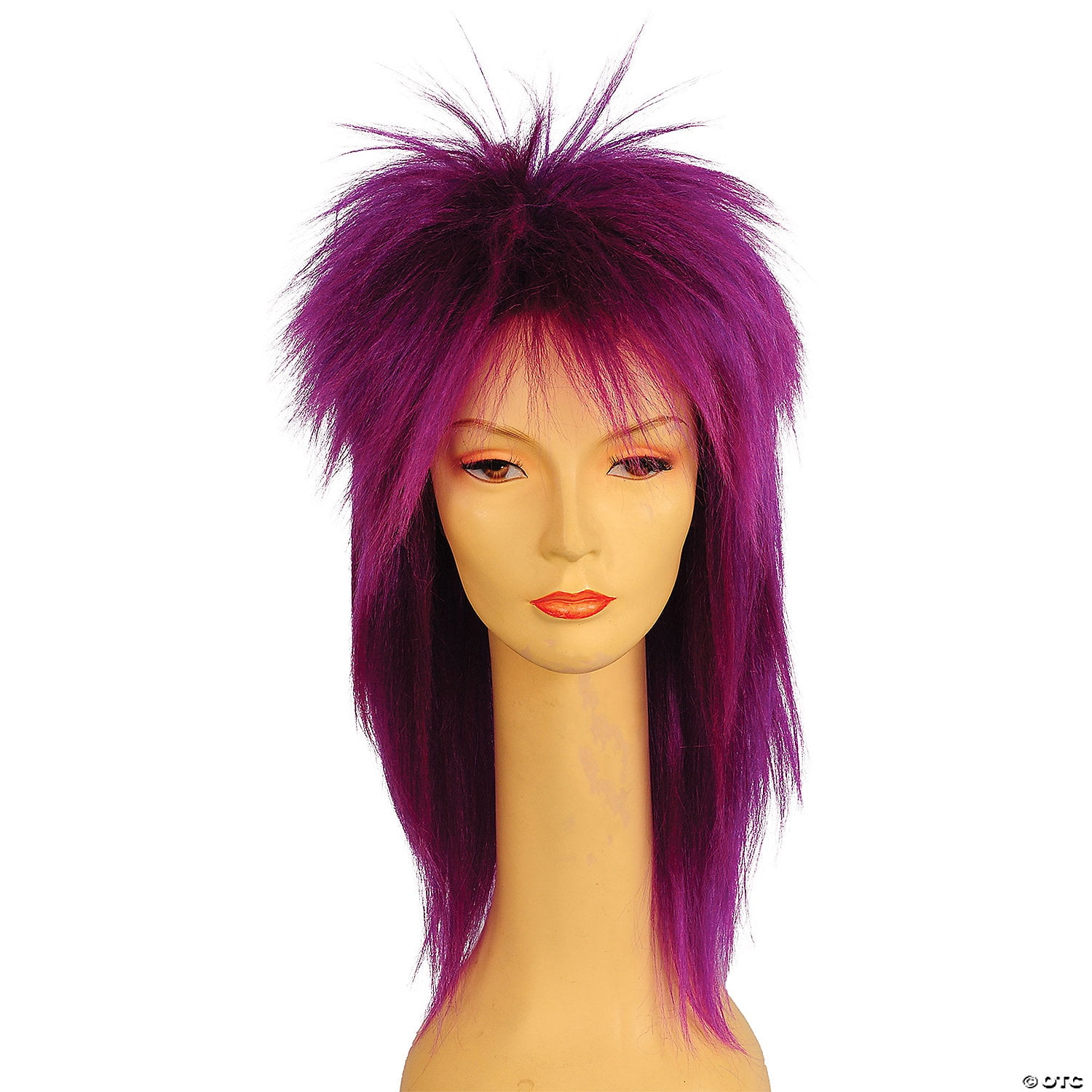 Lacey Wigs LW306DPR Punk Fright Wig - Dark Purple