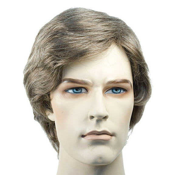 Lacey Wigs LW388MBN Mens Better Disc Wig, Brown