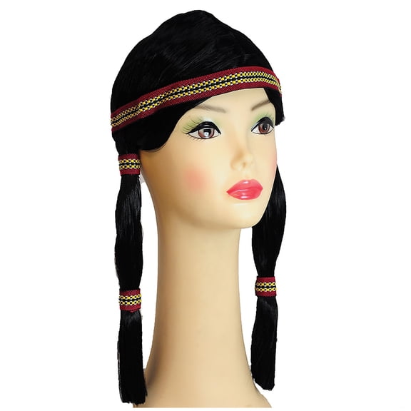 Rainbow Banded Wig Long Colorful Striped Costume Pride Festival Party Cosplay