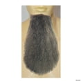 thumbnail image 1 of Morris Costumes LW419DBNGY Synthetic Pointed Goatee Beard for Men - Medium - Brown & Gray 50, 1 of 2