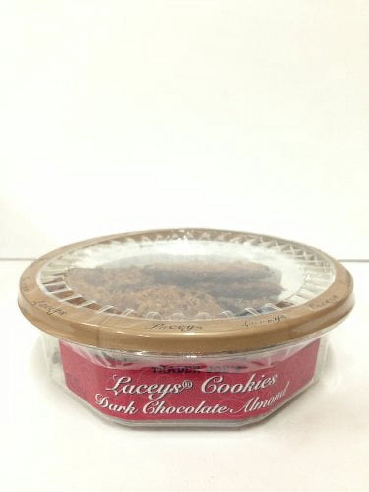 Laceys Cookies Dark Chocolate Almond (Pack Of 2)