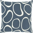 thumbnail image 1 of Lachen LHN-001 18"H x 18"W Square Pillow Kit in Dark Blue and Cream, 1 of 4