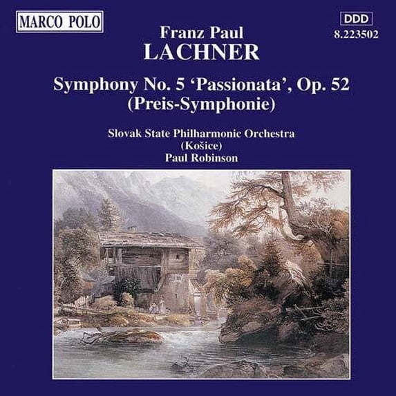 Lachner / Robinson / Sspo - Sym 5 - Music & Performance - CD