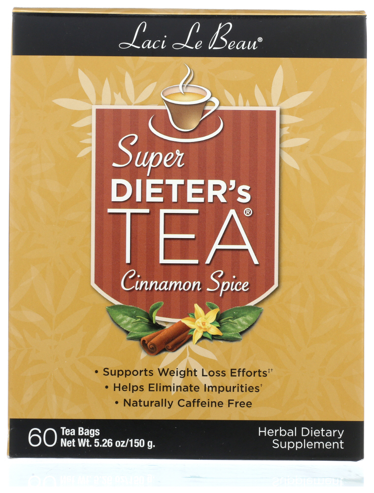 Laci Le Beau Super Dieter'S Tea Cinnamon Spice, 60 Tea Bags - image 1 of 2
