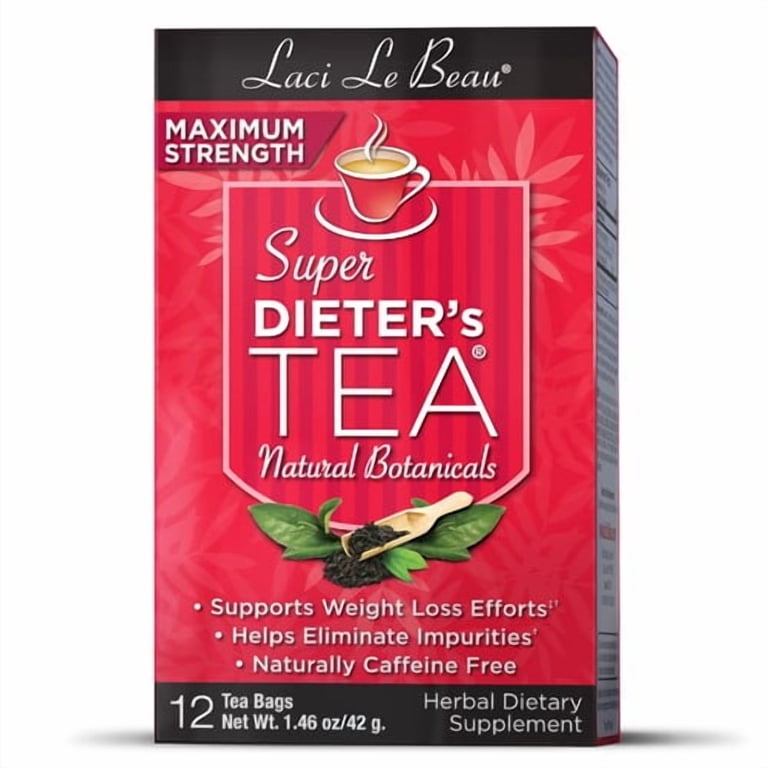 Laci Le Beau Maximum Strength Herbal Slimming Super Diet's Tea