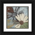 thumbnail image 1 of Lacie, Robert 15x15 Black Ornate Wood Framed with Double Matting Museum Art Print Titled - Bouquet DAmour, 1 of 4