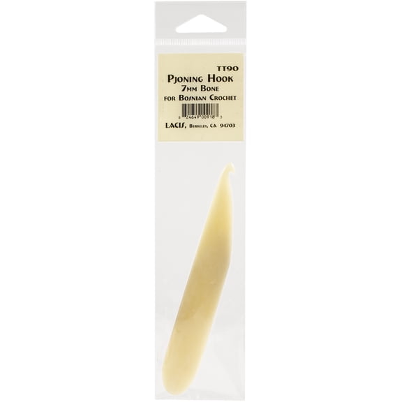 Lacis Bosnian Bone Crochet Hook-7mm