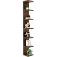 thumbnail image 1 of Lack Wall Shelf,Display Floating Shelf (Solid Wood, 7 Tier), 1 of 17