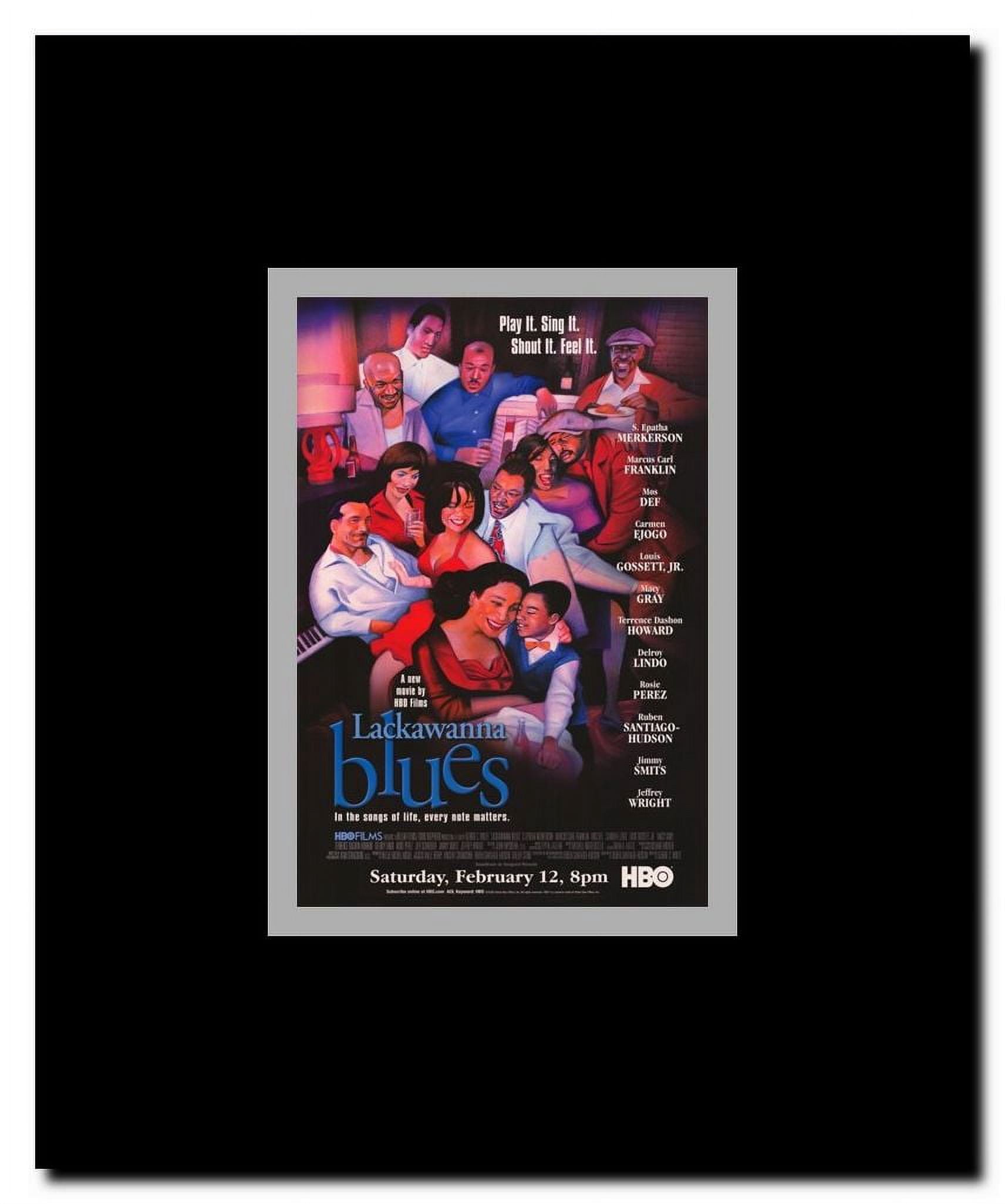 Lackawanna Blues Framed Movie Poster