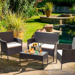 ꙳★*゜♻️ PATIO ꙳★*゜ Amazon.com: Yaheetech 3-Seat Outdoor Patio Swing Chair