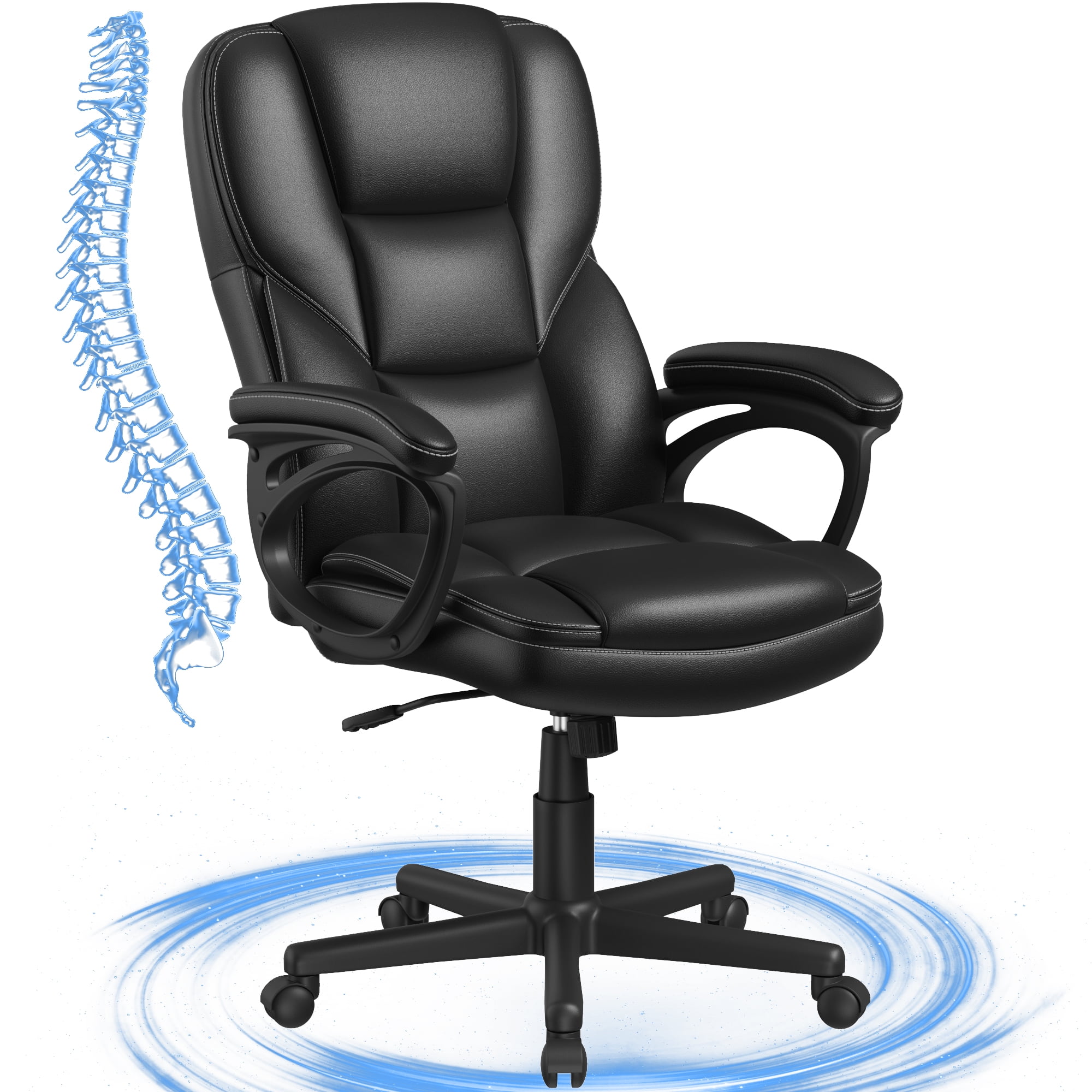 Office Chair With Foot Rest 27/mo Finance 700lbs Big And Tall