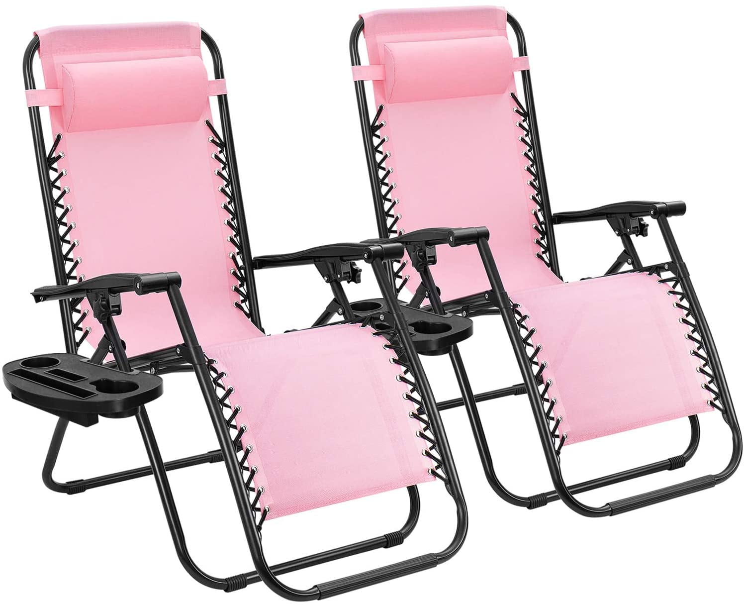 Lacoo Zero Gravity Reclining Patio Lounge Chair with Adjustable