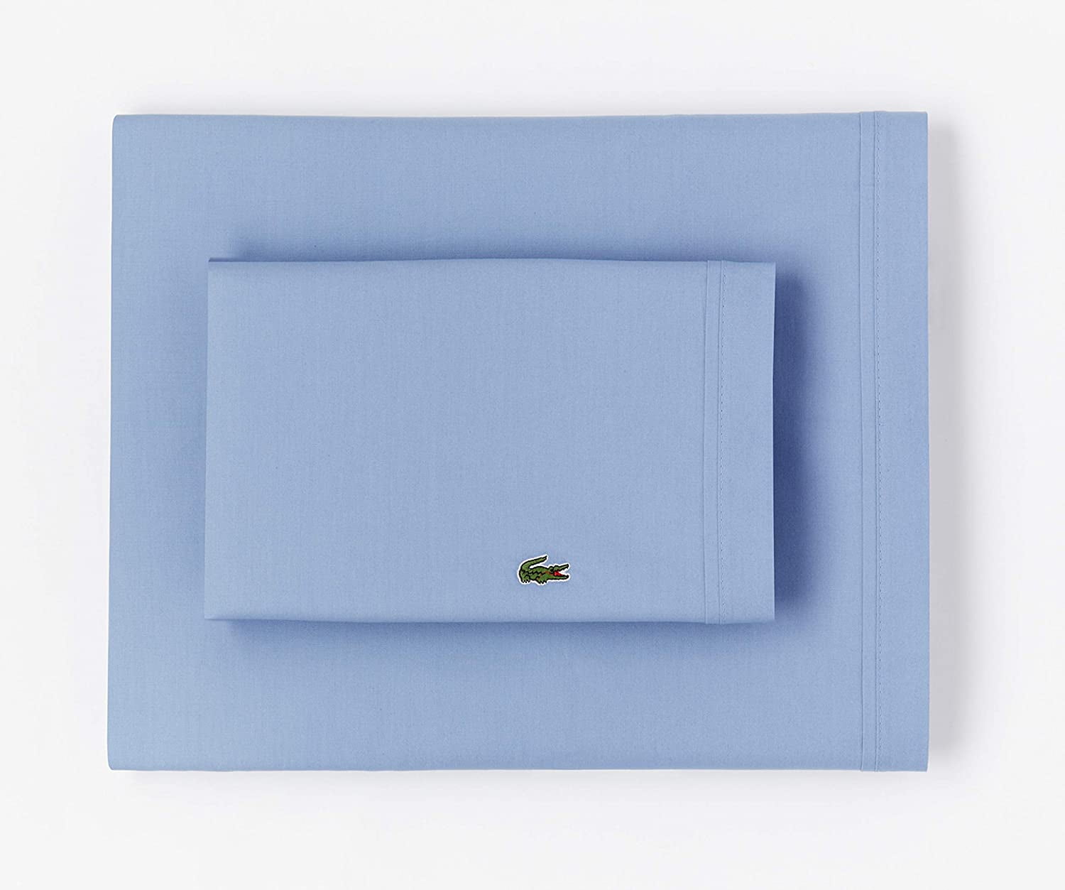 Lacoste printed cotton cheap percale queen sheet set