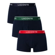 Lacoste 3 Pack Casual Trunks, Blue