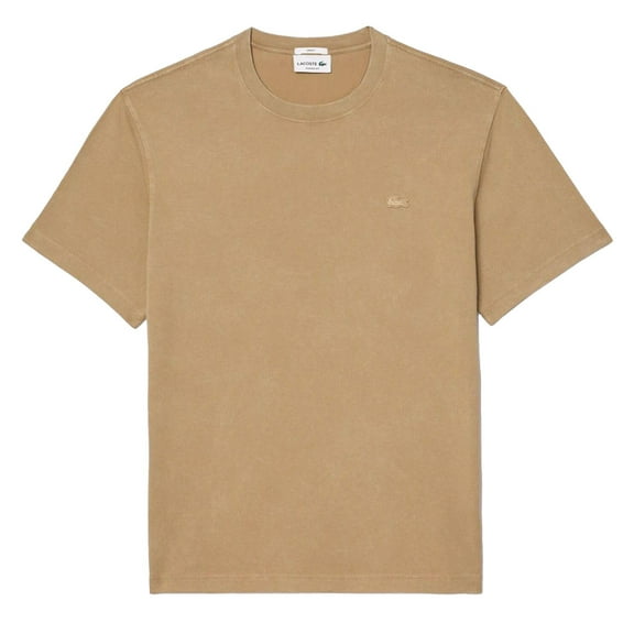 Lacoste  Adult Heavy Cotton Washed T-Shirt