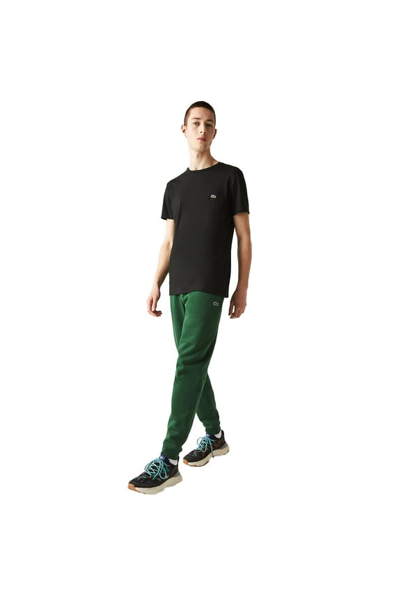 Mens Crew Neck Pima Cotton Jersey T-shirt Black TH6709 031