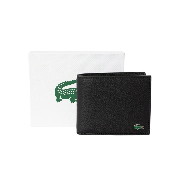 Lacoste Billfold Wallet Black Walmart