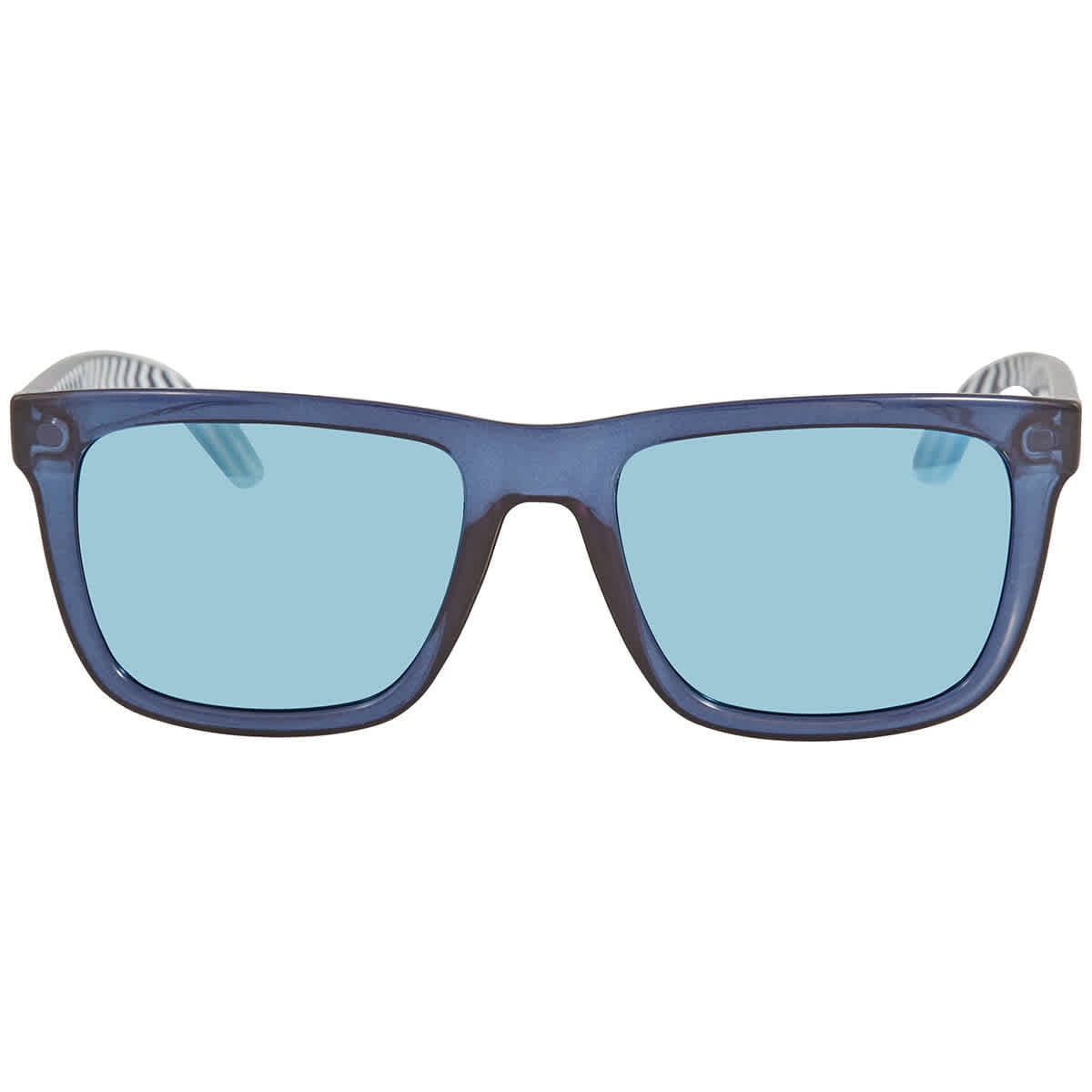 Lacoste 57 mm Matte Blue Sunglasses | World of Watches