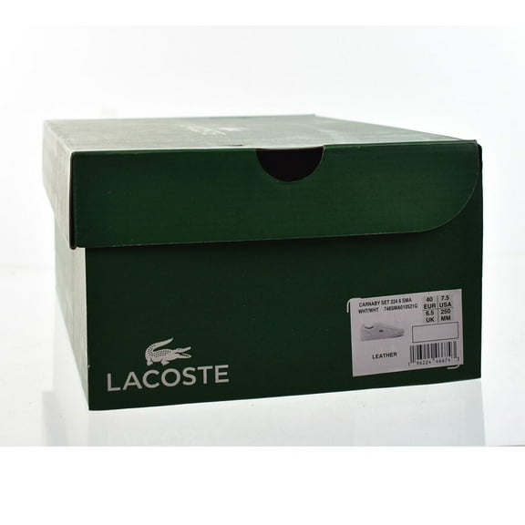 Lacoste Carnaby Set 224 6 SMA Men's Shoes White/White 748sma0105-21g