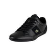 thumbnail image 1 of Lacoste Chaymon BL 22 2 CMA Leather Trainers, Black, 1 of 9