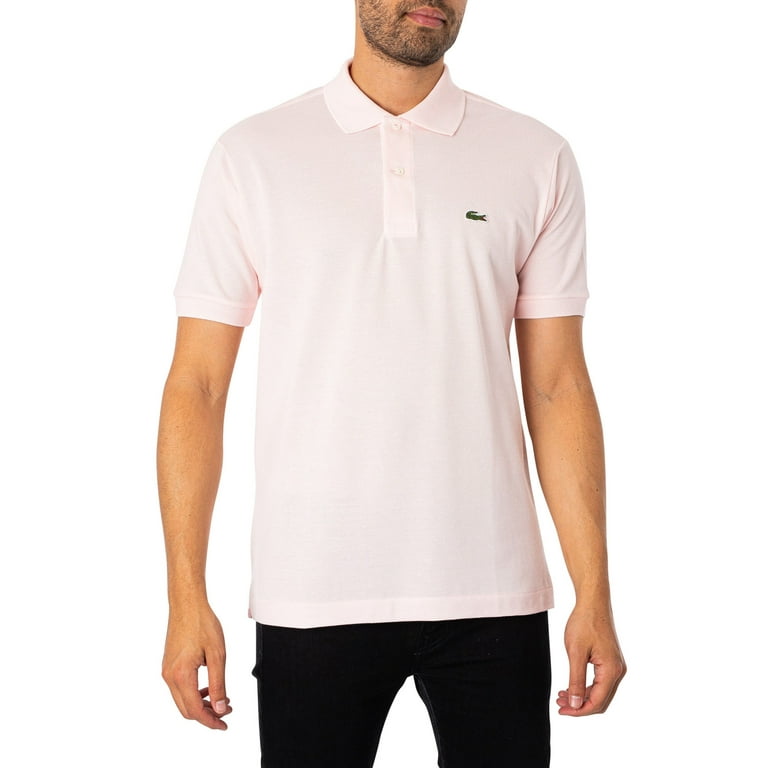 Lacoste pink polo t shirt 2025