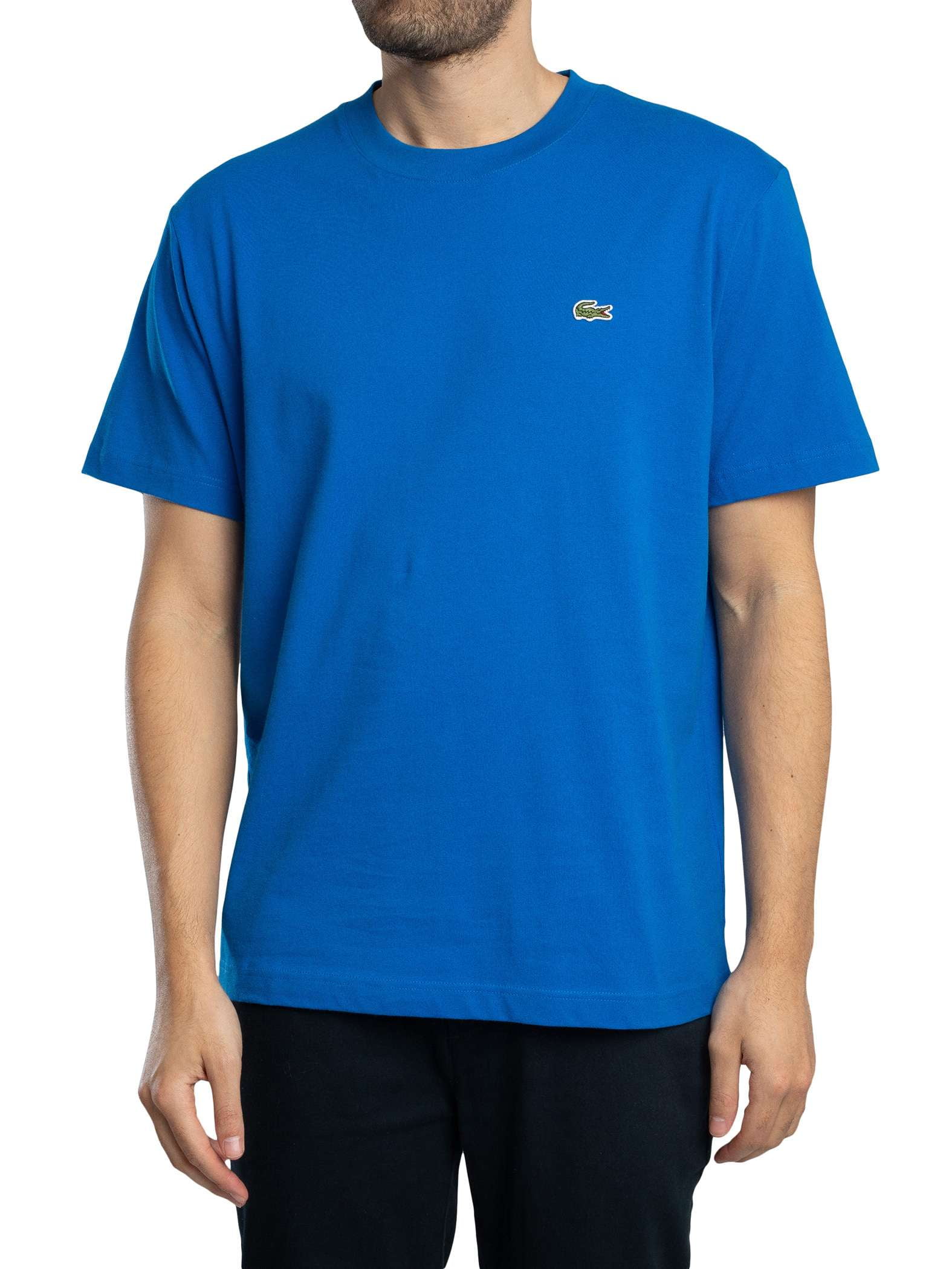 【送料&関税込】Lacoste Classic T-shirt Lacoste Classic Logo T-Shirt, Blue - Walmart.com