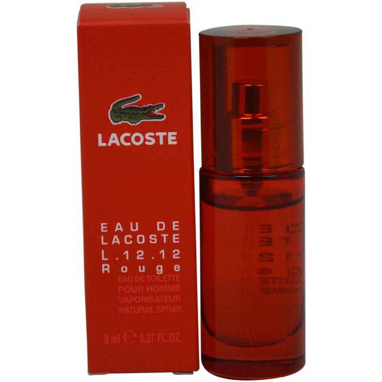 Parfum lacoste l1212 rouge hot sale