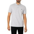 thumbnail image 1 of Lacoste Embroidered Logo Polo Shirt, Grey, 1 of 5