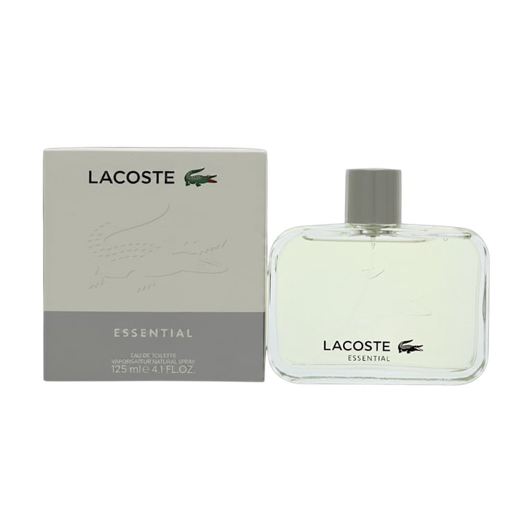 香水(男性用) LACOSTE Eau de Toilette pour Homme 125ml Lacoste Essential Eau de Toilette Spray for Men 4.2 oz Citrus