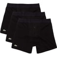 thumbnail image 1 of Lacoste Essentials Classic 3 Pack 100% Cotton Men's Boxer Briefs Size Large, 1 of 3