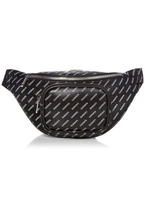 Footwear Live Waistpack Unisex Backpacks, Color: Lacoste Black